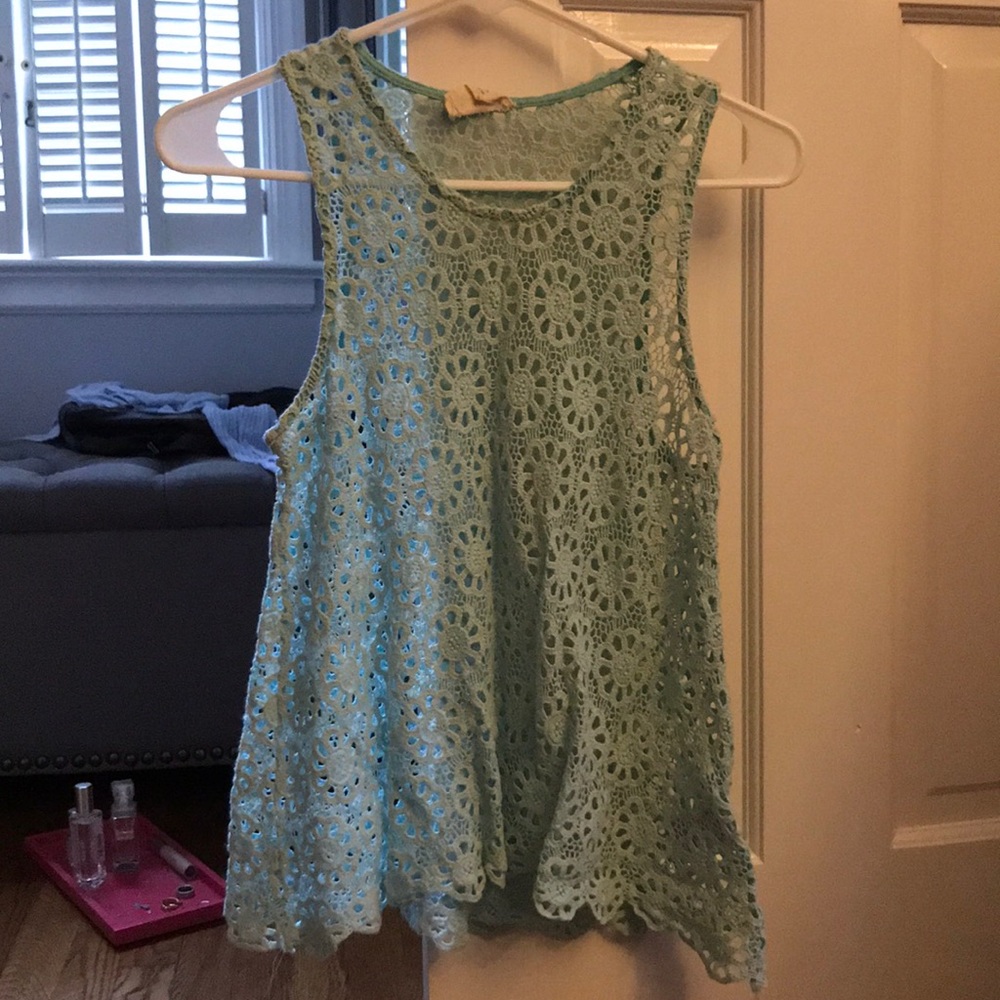 Aqua Blue shirt